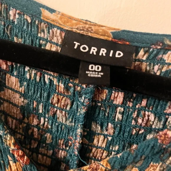 Midi Gauze Smocked Bodice Dress - Picture 2 of 4